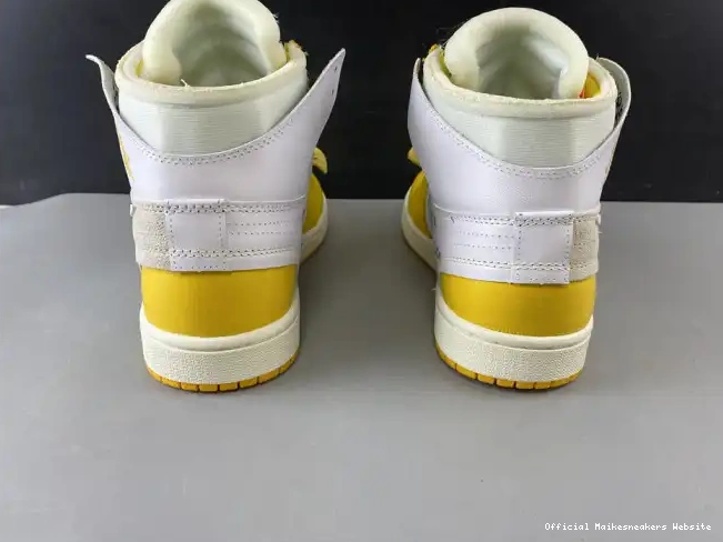 Official Maikesneakers Jordan AQ0818-149 Yellow-Cone NRG Dark Air x White 1 Off-White Powder 0607